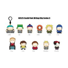 Picture of Monogram: South Park (Series3) (Blind Bag/Random) 3D Foam Bag Clips Figures (63525)