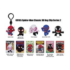 Picture of Monogram: Spider-Man Classic (Series2) (Blind Bag/Random) 3D Foam Bag Clips Figures (69185)