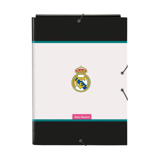 Picture of Safta: Real Madrid - Folio Cardboard Elastic Binder (512654068)