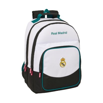Picture of Safta: Real Madrid - Double Backpack (612654560)