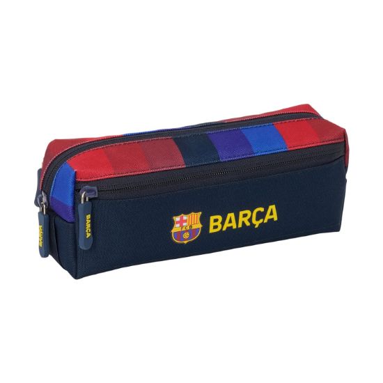 Picture of Safta: F.C.Barcelona - Triple Pencil Case W/22 Cm Elastic Band (812629027)