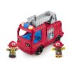 Picture of Fisher Price: Little People - Fire Truck Vehicle with Figures (HYR88)