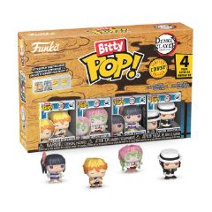 Picture of Funko Bitty Pop! 4-Pack: Demon Slayer - Zenitsu Agatsuma, Mitsuri Kanroji, Kanao Tsuyuri, Muzan Kibutsuji* Vinyl Figures