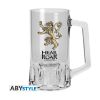 Picture of Abysse Game of Thrones - Lannister Hear Me Roar Beer Glass (ABYVER020)