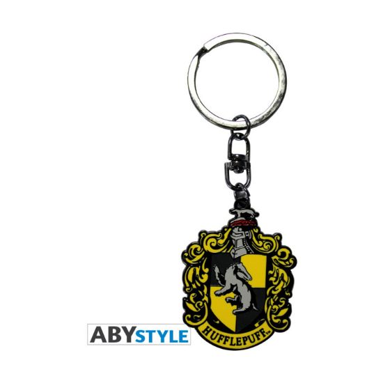 Picture of Abysse Harry Potter - Hufflepuff Metal Keychain (ABYKEY159)