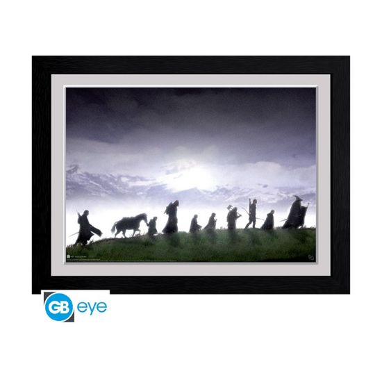 Picture of Abysse: The Lord Of The Rings - Fellowship Framed Print (30x40cm) (PFC972)