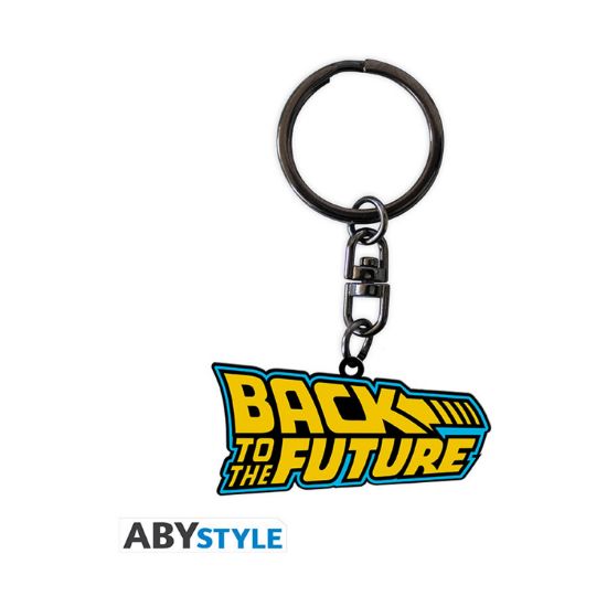 Picture of Abysse: Back To The Future Logo Keychain (ABYKEY613)