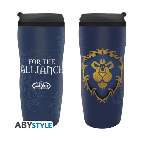 Picture of Abysse World Of Warcraft - Alliance Travel Mug (ABYTUM015)