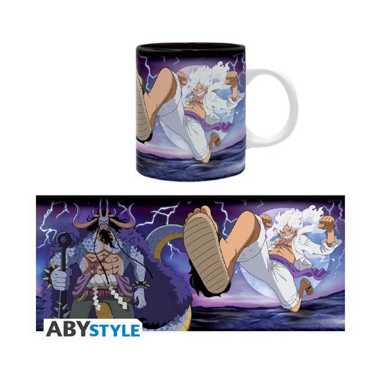 Picture of Abysse: One Piece - Luffy Vs Kaidou Mug (320ml) (ABYMUGA390)