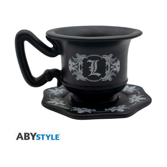 Picture of Abysse: Death Note - L's Cup 3D Mug with Saucer (ABYMUGA618)