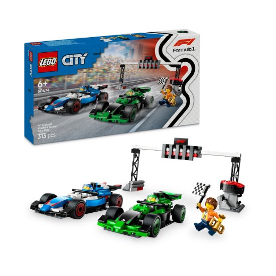 Picture of LEGO City: F1 Grid With Vcarb & Sauber Race Cars (60474)