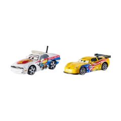 Picture of Mattel Disney Pixar: Cars - Pat Traxson & Jeff Corvette 2 Pack Vehicles (JKW72)