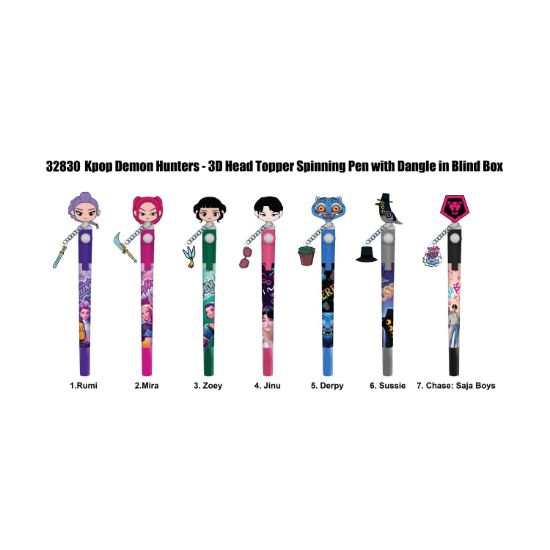 Picture of Monogram: K-Pop (Blind Box/Random ) 3D Head Topper Spinning Pen (32830)