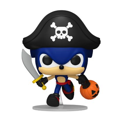 Picture of Funko Pop! Games: Sonic The Hedgehog - Sonic as Pirate #1278 Vinyl Figure