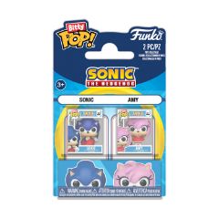 Picture of Funko Bitty Pop! 2-Pack: Sonic The Hedgehog - Sonic & Amy Vinyl Figures