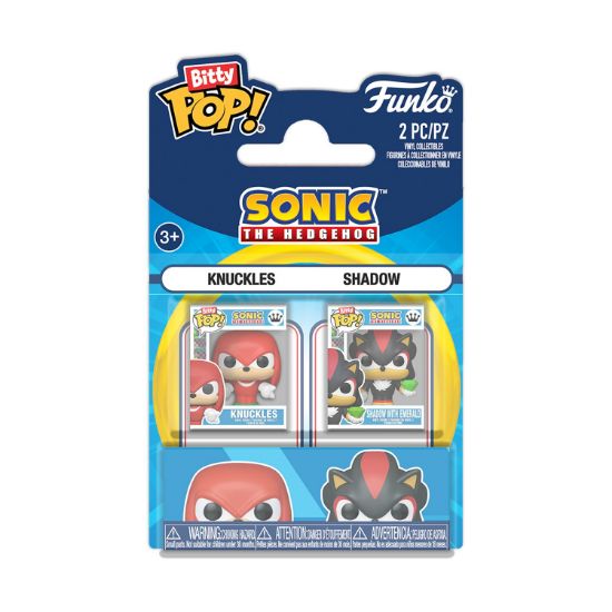 Picture of Funko Bitty Pop! 2-Pack: Sonic The Hedgehog - Knuckles & Shadow Vinyl Figures