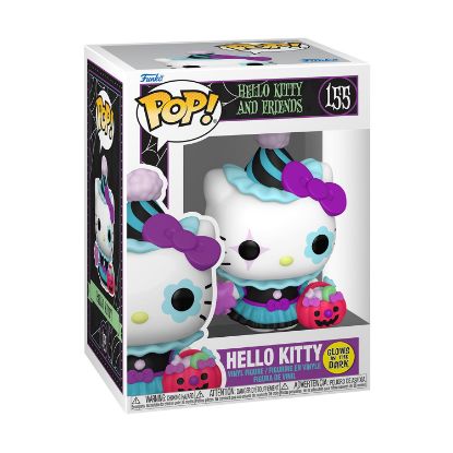 Picture of Funko Pop! Sanrio: Hello Kitty and Friends - Hello Kitty* (Glows in The Dark) #155 Vinyl Figure