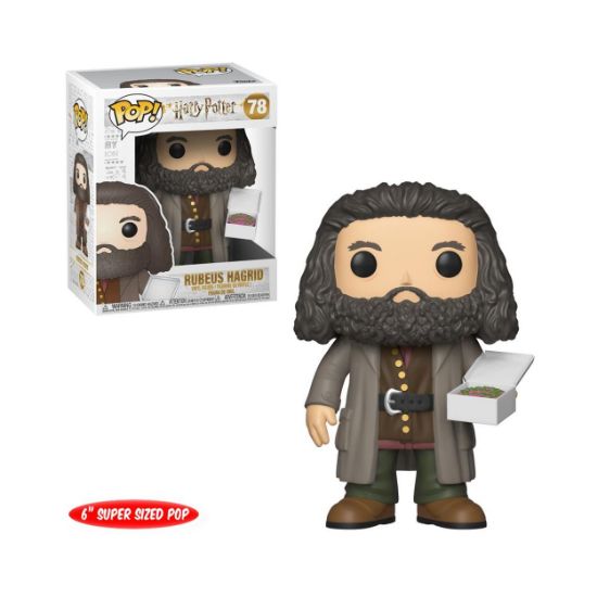 Picture of Funko Pop! Super: Harry Potter - Rubeus Hagrid with Cake #78 Vinyl Figure (6")