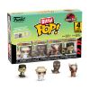 Picture of Funko Bitty Pop! 4-Pack: Jurassic Park - John Hammond, Tyrannosaurus, Fossil, Stygimoloch, Velociraptor Vinyl Figures