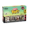 Picture of Funko Bitty Pop! 4-Pack: Jurassic Park - John Hammond, Tyrannosaurus, Fossil, Stygimoloch, Velociraptor Vinyl Figures