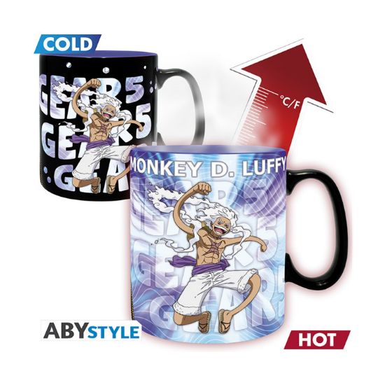 Picture of Abystyle: One Piece - Gear 5th Heat Change Mug (460ml) (ABYMUGA684)