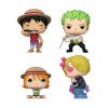 Picture of Funko Pop! 4-Pack Promo Animation: One Piece - Monkey D. Luffy, Roronoa Zoro, Nami, Sanji (Special Edition) Vinyl Figures