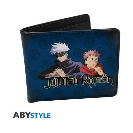 Picture of Abysse: Jujutsu Kaisen - Itadori & Gojo Vinyl Wallet (ABYBAG655)