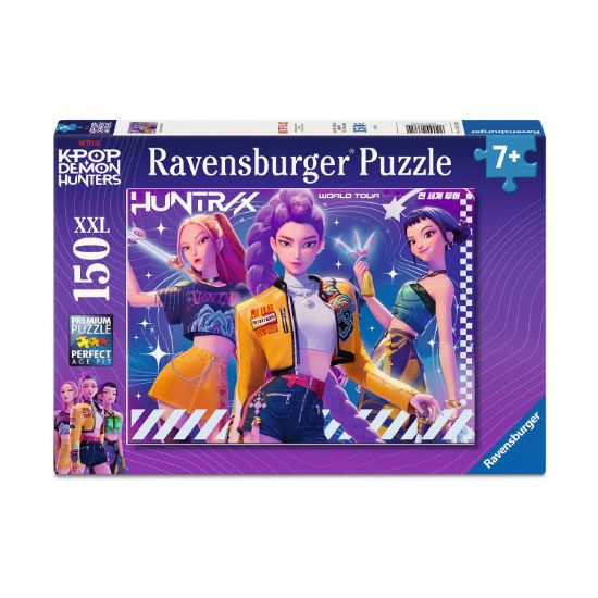 Picture of Ravensburger Puzzle:  K-Pop Demon Hunters XXL - World Tour (150pcs) (12003382)