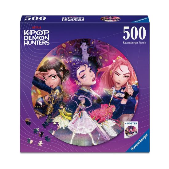 Picture of Ravensburger Puzzle: K-Pop Demon Hunters - For the Fans (500pcs) (12002052)