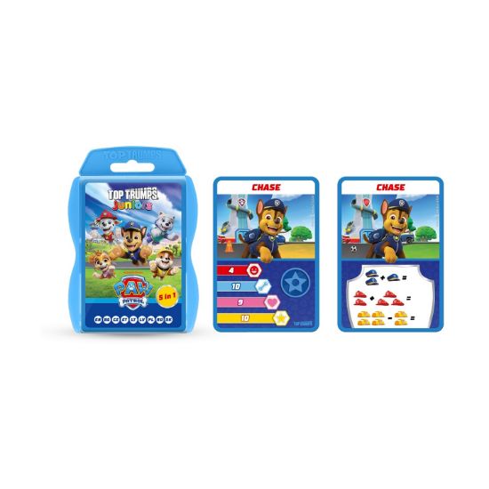 Picture of Winning Moves Top Trumps Juniors: Paw Patrol 5 in 1 (WM04723-ML1-6)