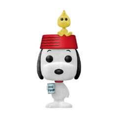 Picture of Funko Pop! Animation: Peanuts - Snoopy with Woodstock (Flocked) (Special Edition) #2096 Vinyl Figure