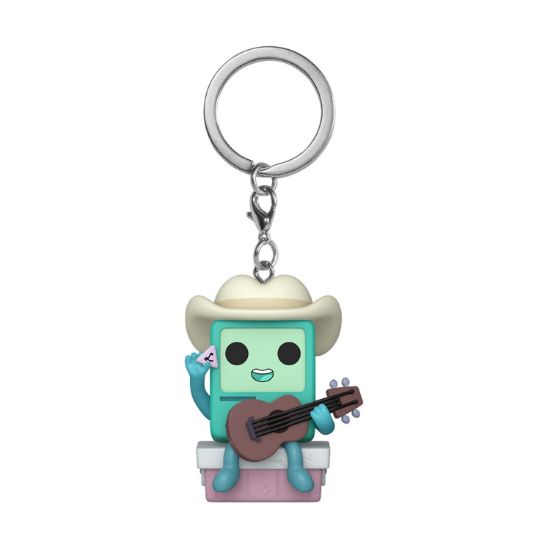 Picture of Funko Pocket Pop!: Adventure Time - Cowboy BMO (with Guitar) Vinyl Figure Keychain