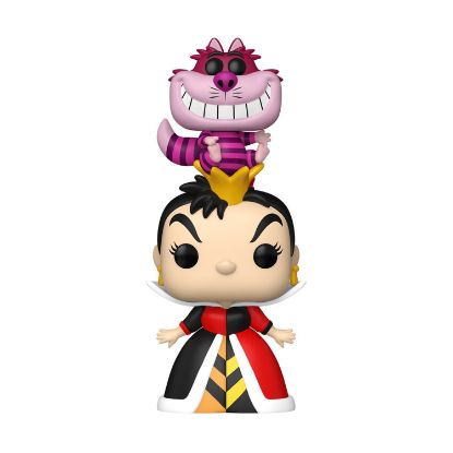 Picture of Funko Pop! Premium: Alice in Wonderland - Queen of Hearts with Cheshire Cat #1771 Vinyl Figure