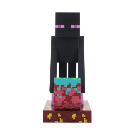 Picture of EXG Cable Guy Original: Minecraft - Nethergold Ore Enderman Phone & Controller Holder (CGCRMC500021)