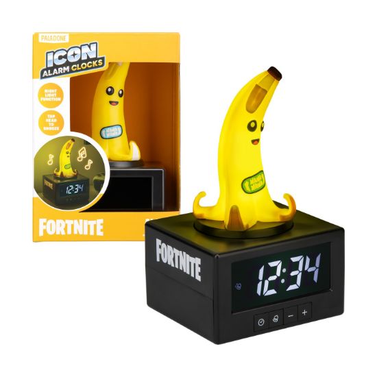 Picture of Paladone Icons: Fortnite - Peely Icon Alarm Clock (PP14508FO)