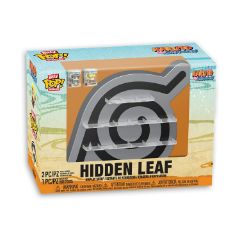 Picture of Funko Bitty Pop! Display: Naruto Shippuden - Hidden Leaf Display Shelf & Vinyl Figures