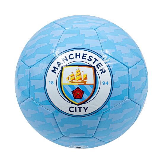 Picture of Manchester City FC Football Flag All Over - Size 5 (124615)