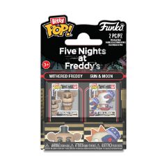 Picture of Funko Bitty Pop! 2-Pack: Five Nights at Freddy's - Withered Freddy & Sun&Moon Vinyl Figures