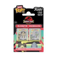 Picture of Funko Bitty Pop! 2-Pack: Jurassic Park - Velociraptor & Brachiosaurus Vinyl Figures