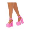Picture of Mattel Barbie: Deluxe Style Black & Pink - Pink Vinyl Skirt Fashion (JJN74)