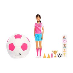 Picture of Mattel Barbie: Roll & Reveal - Soccer Player Doll (JMK20)