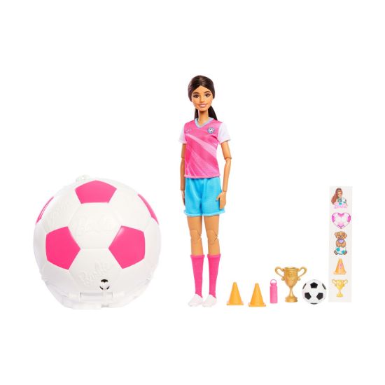 Picture of Mattel Barbie: Roll & Reveal - Soccer Player Doll (JMK20)