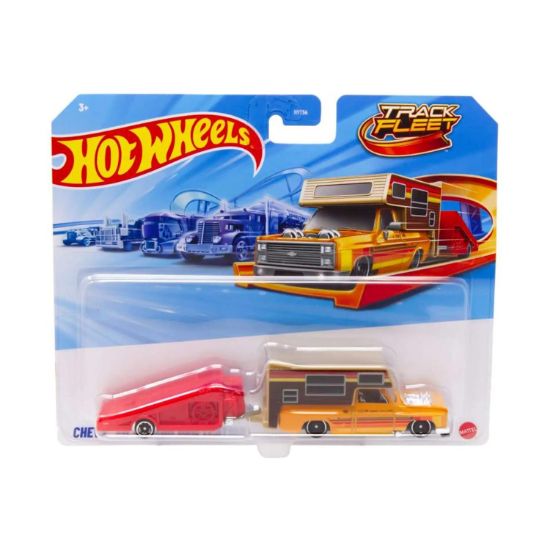 Picture of Mattel Hot Wheels: Track Fleet - Chevy Silverado Driftcation (JKP33)