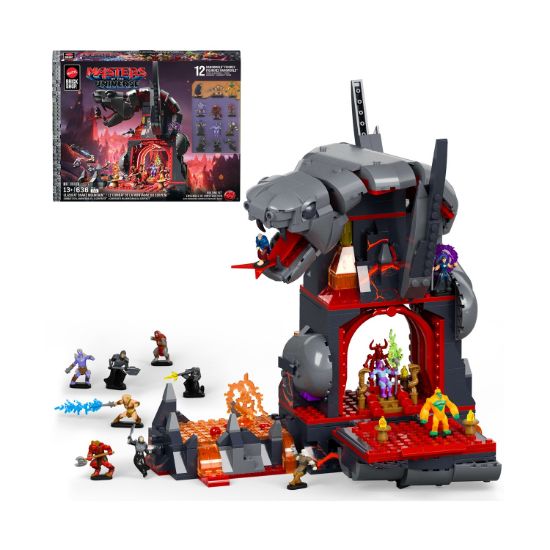 Picture of Mattel Brick Shop: Masters of the Universe Premium Series - Snake Mountain (JMB31)
