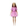 Picture of Mattel Barbie: Style - Barbie Fashionistas Doll with Blonde Hair, Wearing Pink Paisley Skirt & Pink Paisley Shirt #249 (JJN62)