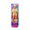Picture of Mattel Barbie: Style - Ken Fashionistas Doll with Blond Hair, Yellow Polka-Dot Board Shorts with Yellow & White Striped Shirt #252 (JJN66)
