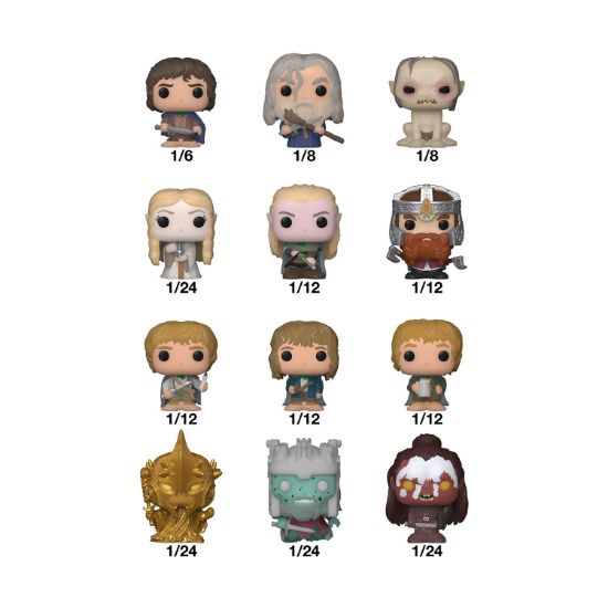 Picture of Funko Bitty Pop! Singles: Lord of The Rings (Blind Bag/Random) Vinyl Figures