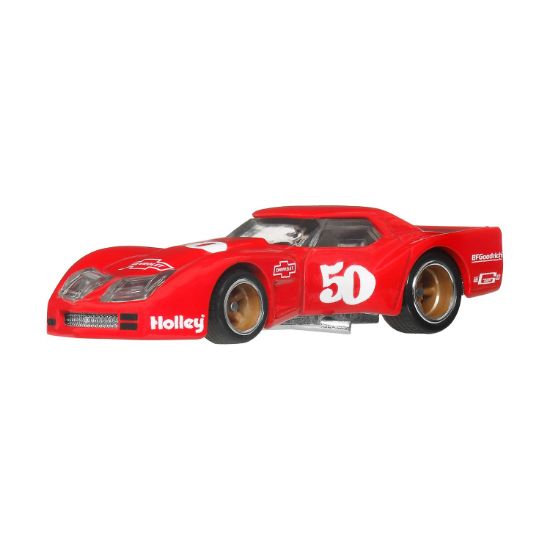 Picture of Mattel Hot Wheels Premium: Vintage Racing – 76' Greenwood Corvette Vehicle (JKF24)