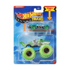 Picture of Mattel Hot Wheels Monster Trucks: Crocovile With Small Car – Die-Cast & Truck Vehicle (JJT63)