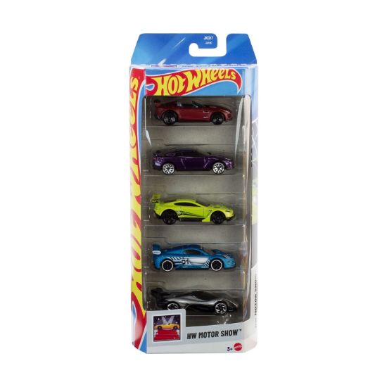 Picture of Mattel Hot Wheels: HW Motor Show (Set Of 5) (JKG17)